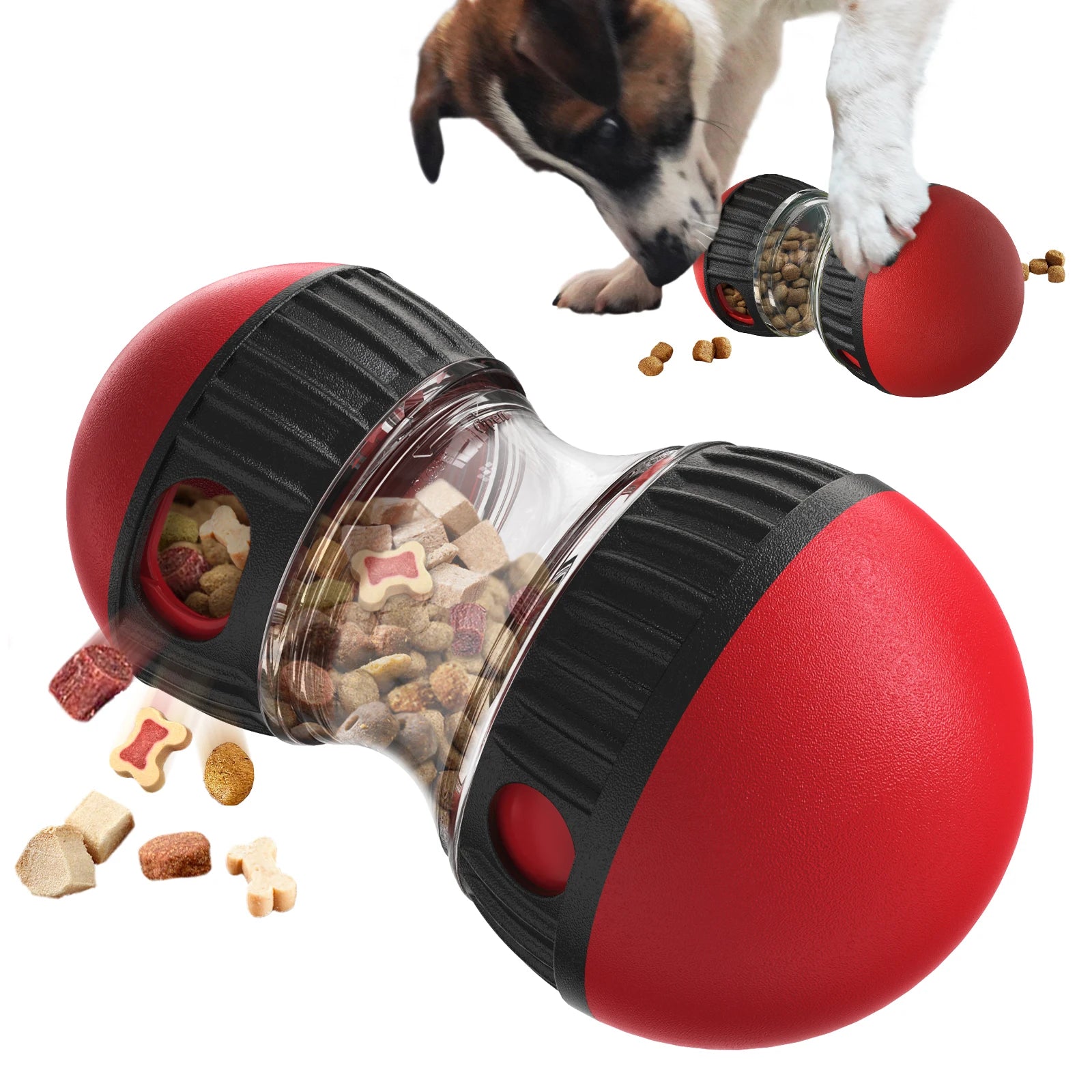 Interactive Slow Feeder Dog Ball Toy