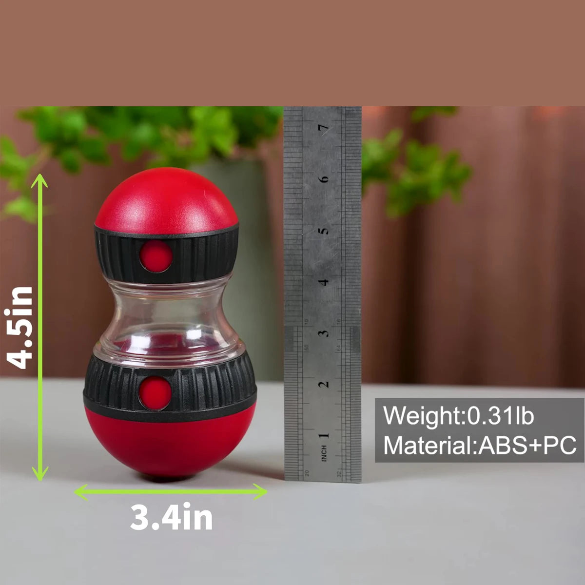Interactive Slow Feeder Dog Ball Toy